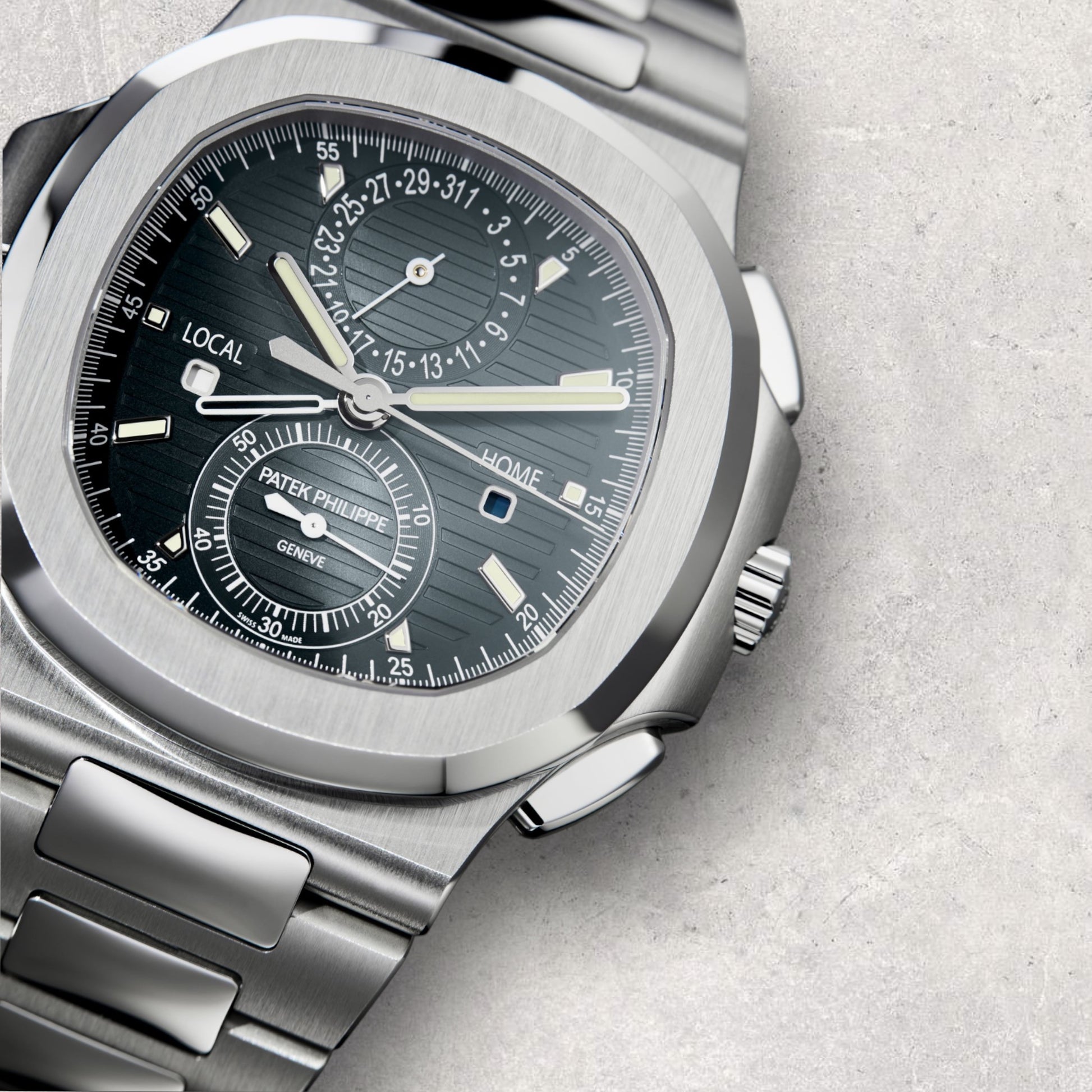 Patek Philippe Nautilus 5990/1A-001 Travel Time Chronograph Steel