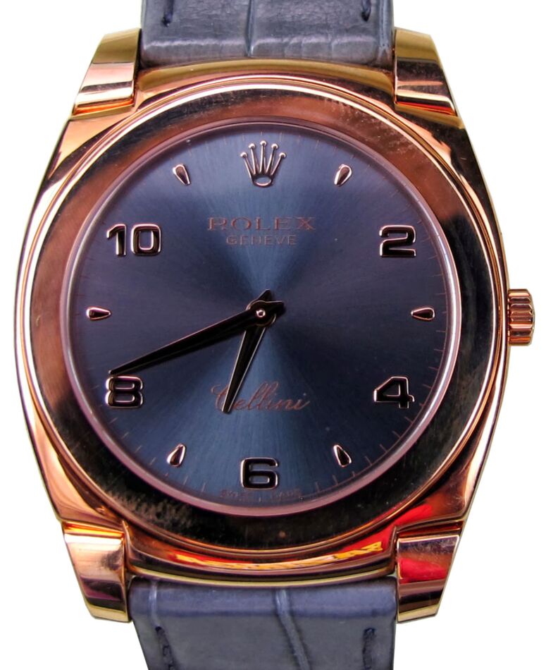 Rolex Cellini 35 mm Cellini Cestello 5330/5 bnib Rose Gold Black