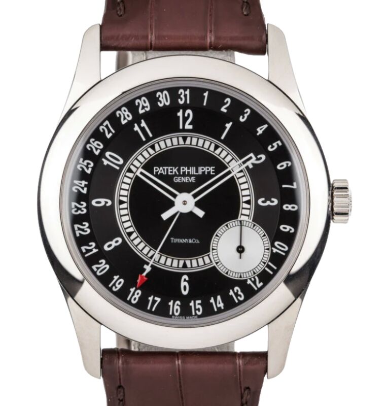 Patek Philippe Calatrava 39 mm 6006G-001T White Gold Black