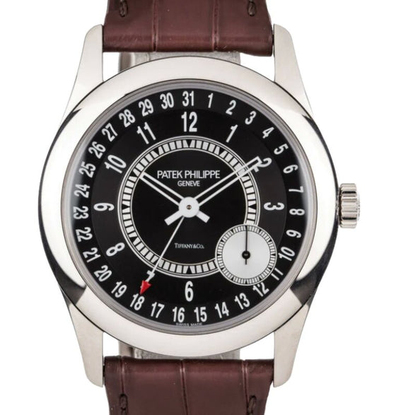 Patek Philippe Calatrava 39 mm 6006G-001T White Gold Black