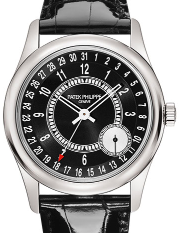 Patek Philippe Calatrava 39 mm 6006G-001 White Gold Black