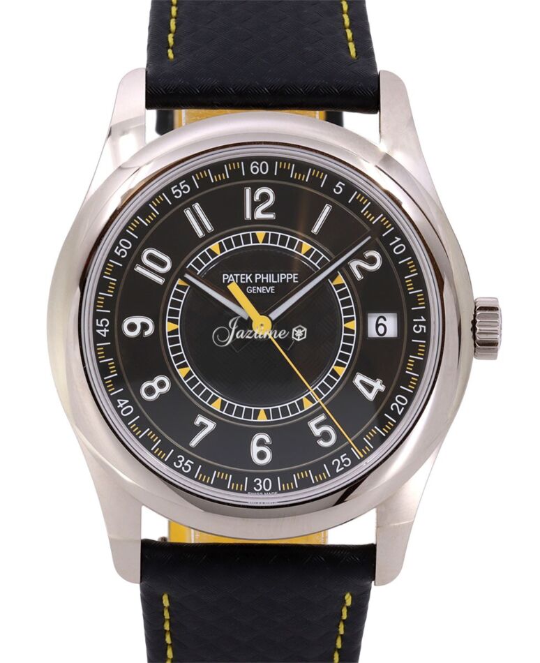 Patek Philippe Calatrava 40 mm 6007G-001 White Gold Black