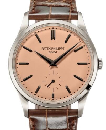 Patek Philippe Calatrava 38 mm 6196P-001 Platinum Salmon