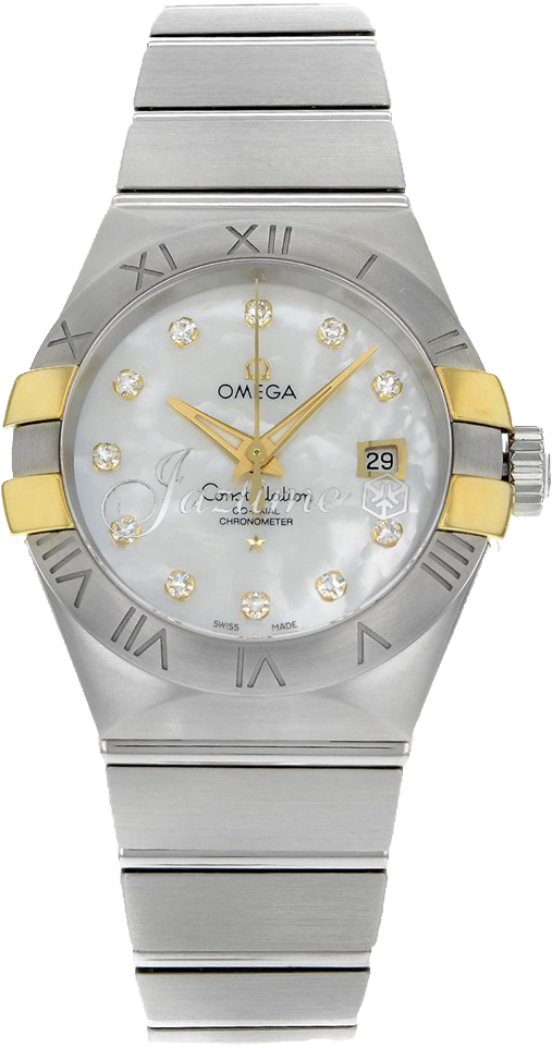 OMEGA 123.20.31.20.55.004 CONSTELLATION CO-AXIAL 31mm STEEL AND YELLOW GOLD - BRAND NEW