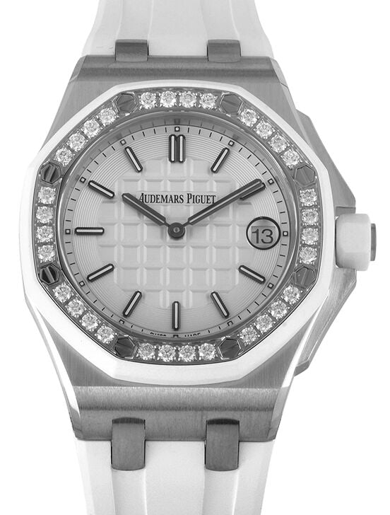 Audemars Piguet Royal Oak Offshore 37 mm 67540SK.ZZ.A010CA.01 Steel/Diamonds White