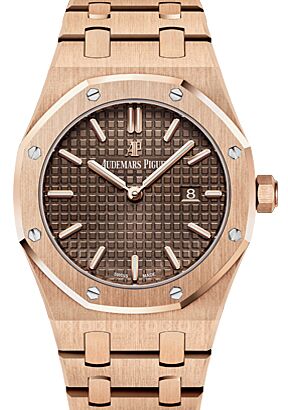 Audemars Piguet Royal Oak 33 mm 67650OR.OO.1261OR.01 Rose Gold Analog