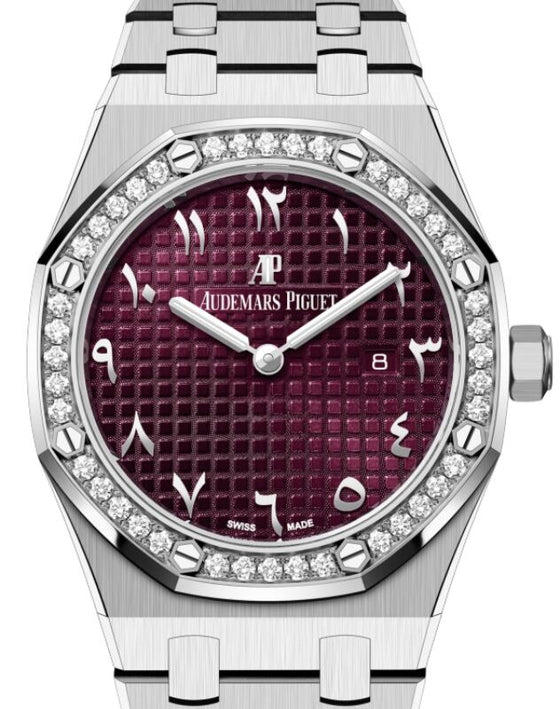 Audemars Piguet Royal Oak 33 mm 67651BC.ZZ.1261BC.01 White Gold Purple