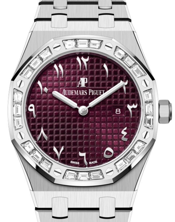 Audemars Piguet Royal Oak 33 mm 67656BC.ZZ.1261BC.01 White Gold Purple