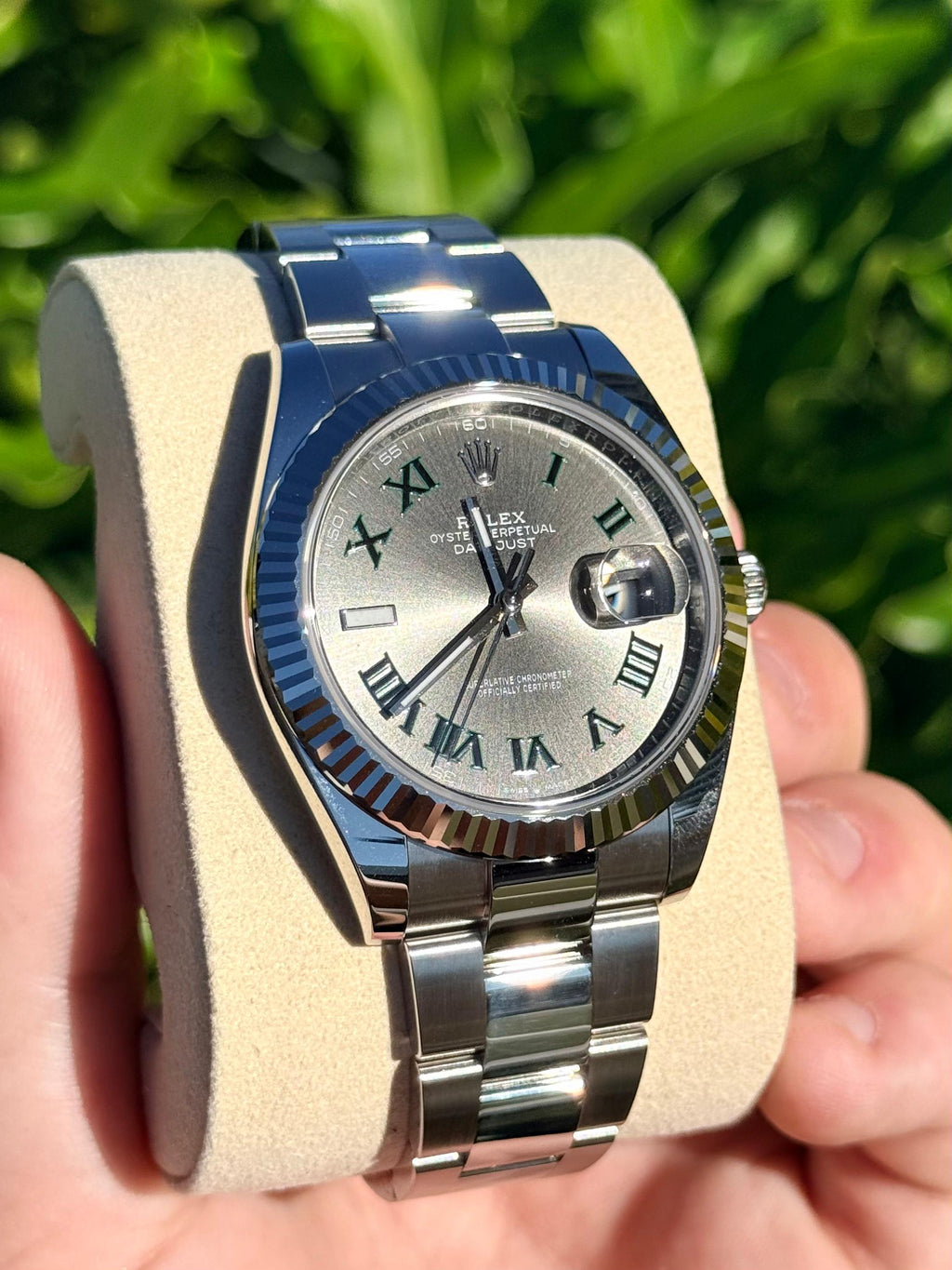 Rolex Datejust 41 Wimbledon Ref. 126334 Stainless Steel - 2025 Unworn