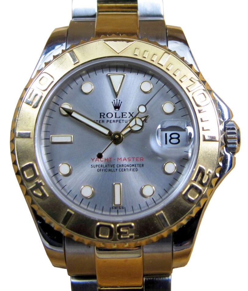 Rolex Yacht-Master Midsize 35 mm 68623-1 Steel/Yellow Gold Luminous