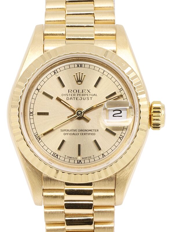 Rolex Lady-Datejust 26 26 mm 69178P2 Yellow Gold Champagne