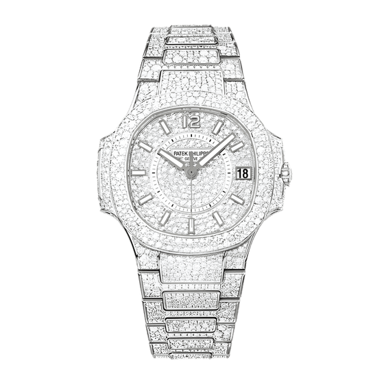Patek Philippe Twenty~4 4909/50G-001 Diamond Pave Dial White Gold/Diamonds