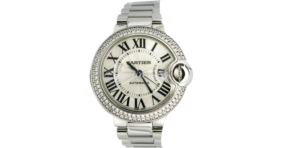 CARTIER WE902035 BALLON BLUE DE 33mm WHITE GOLD BRAND NEW