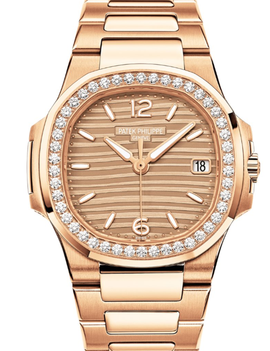 Patek Philippe Nautilus 32 mm 70101R012 Rose Gold Golden