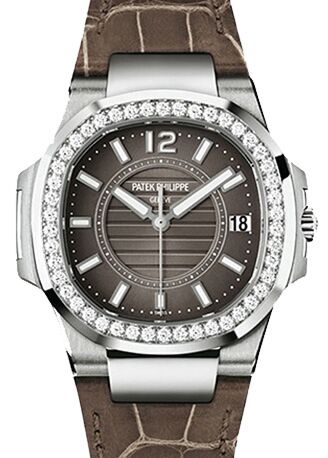 Patek Philippe Nautilus 32 mm 7010G-012 White Gold Slate