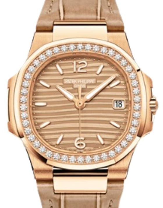 Patek Philippe Nautilus 32 mm 7010R-012 Rose Gold Golden