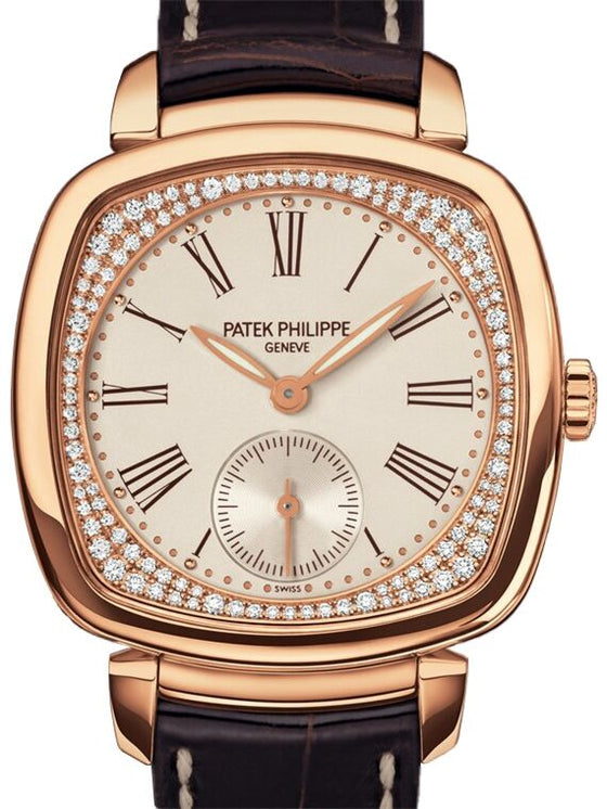 Patek Philippe Gondolo 40 mm 7041R-001 Rose Gold/Diamonds Ivory / Cream