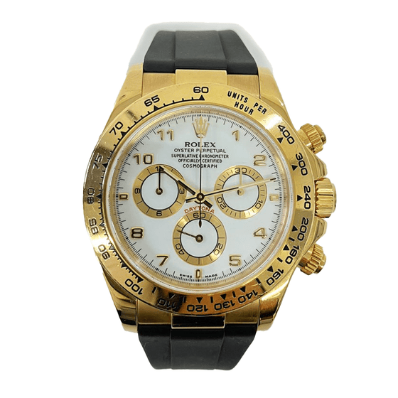 Rolex Cosmograph Daytona 40 mm 116518MOPA Yellow Gold Luminous