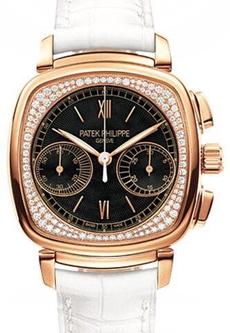 Patek Philippe Complications 39 mm 7071R-010 bnib Rose Gold/Diamonds Black