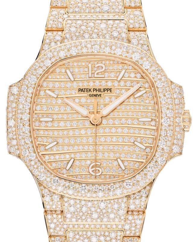 Patek Philippe Nautilus 35.2 mm 71181450R001 Rose Gold Blue