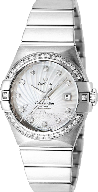 OMEGA 123.55.31.20.55.003 CONSTELLATION CO-AXIAL 31mm WHITE GOLD - BRAND NEW