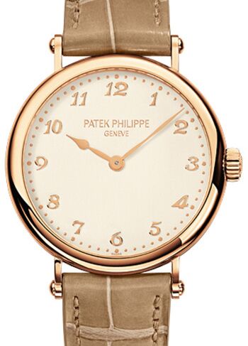 Patek Philippe Calatrava 34.6mm 7200R-001 Rose Gold Silver