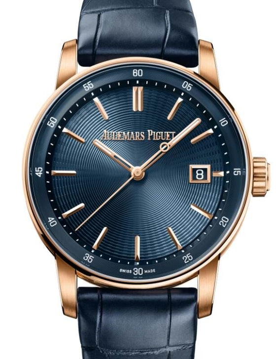 Audemars Piguet Code 11.59 38 mm 77410OR.OO.A342CR.01 Rose Gold Blue