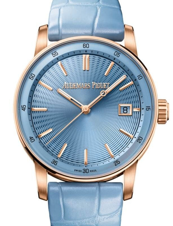 Audemars Piguet Code 11.59 38 mm 77410OR.OO.A344CR.01 Rose Gold Blue
