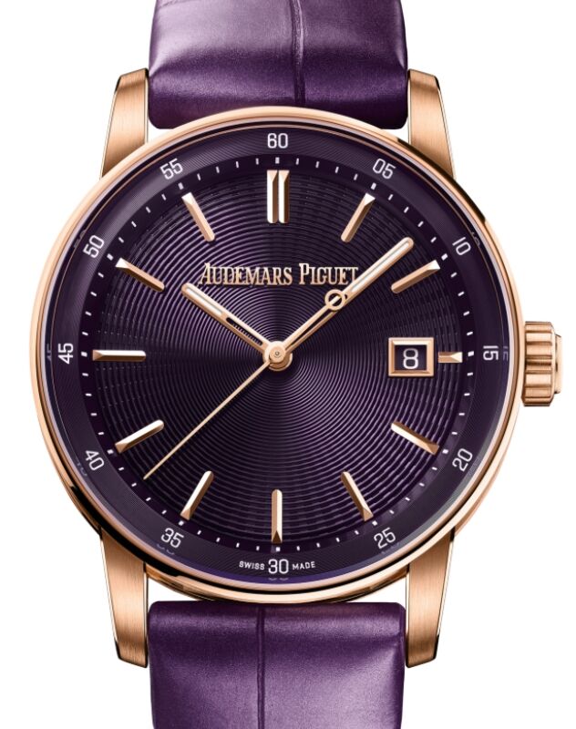 Audemars Piguet Code 11.59 38 mm 77410OR.OO.A623CR.01 Rose Gold Purple