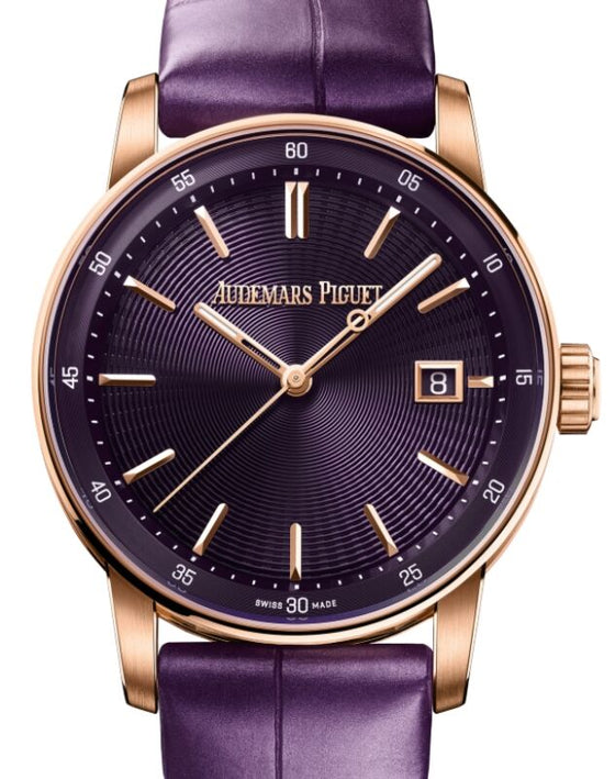 Audemars Piguet Code 11.59 38 mm 77410OR.OO.A623CR.01 Rose Gold Purple