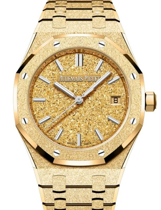 Audemars Piguet Royal Oak 34 mm 77450BA.GG.1361BA.01 Yellow Gold Analog