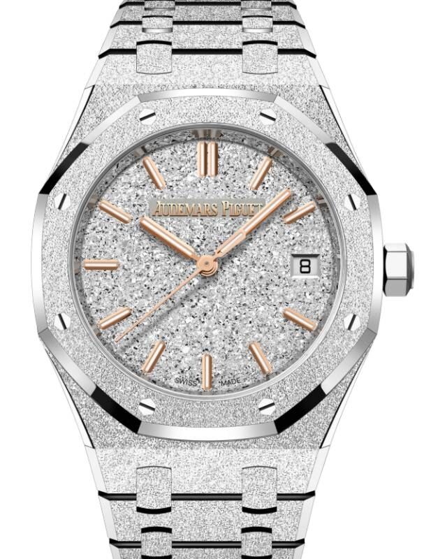Audemars Piguet Royal Oak 34 mm 77450BC.GG.1361BC.01 White Gold Analog