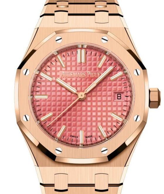 Audemars Piguet Royal Oak 34 mm 77450OR.OO.1361OR.01 Rose Gold Pink