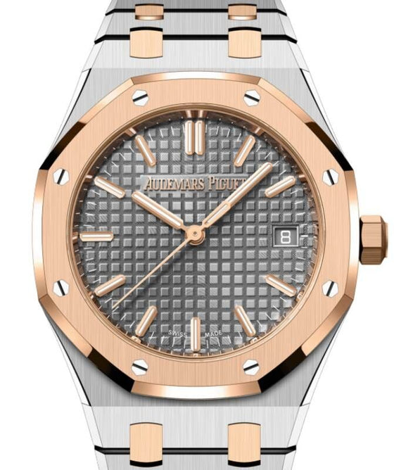 Audemars Piguet Royal Oak 34 mm 77450SR.OO.1361SR.03 Steel/Rose Gold Grey