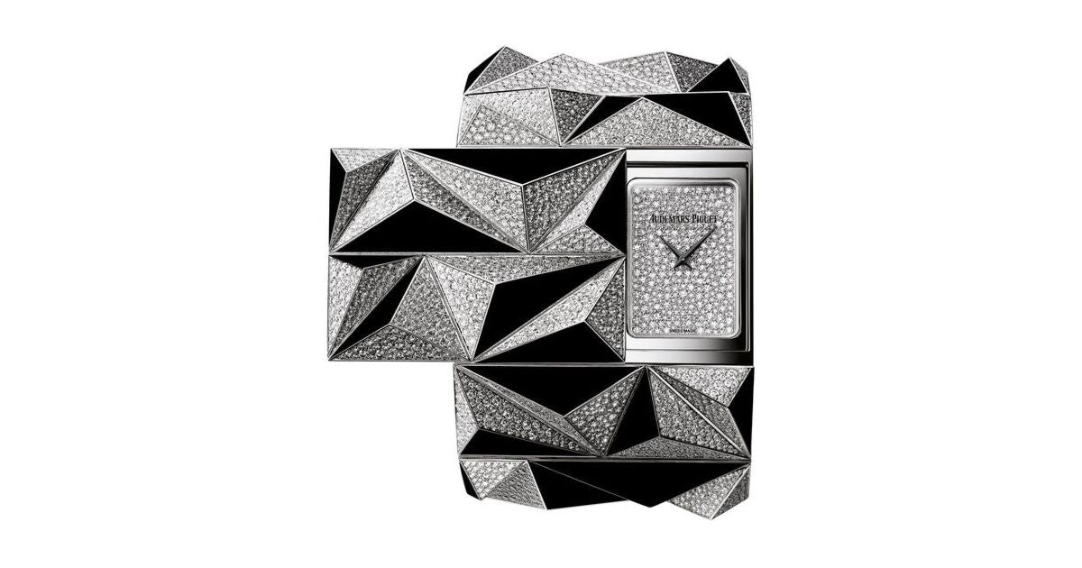 Audemars Piguet 79419BC.ZO.9189BC.01 Haute Joaillerie Diamond Punk 40mm Diamond Set White Gold With Onyx BRAND NEW