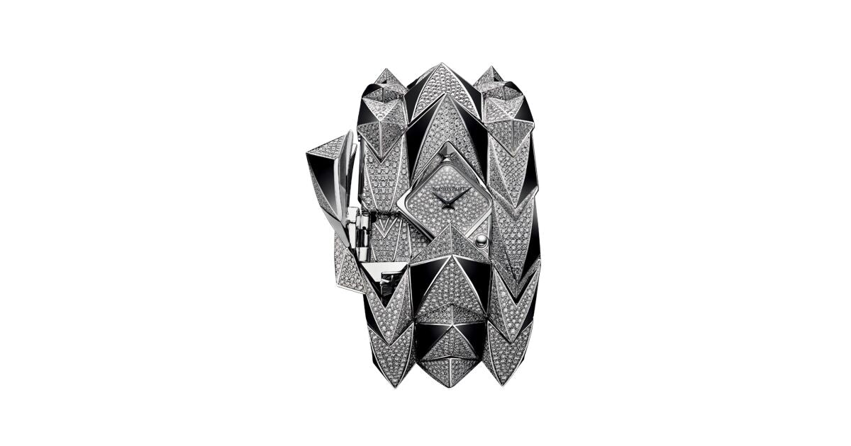 Audemars Piguet 79421BC.ZO.9191BC.01 Haute Joaillerie Diamond Fury 40mm Diamond Set White Gold With Onyx BRAND NEW