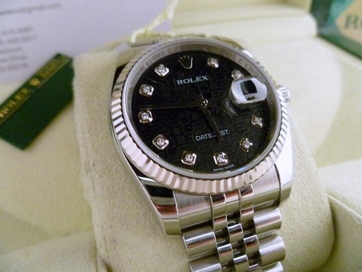 Rolex Datejust 36 mm 795589 Steel Black