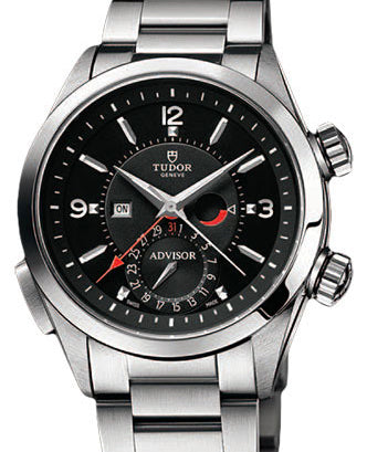 Tudor Heritage Advisor 79620TN-95740 Black Arabic & Index Titanium & Stainless Steel 42mm BRAND NEW