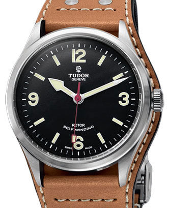 Tudor Heritage Ranger 79910-95760 Black Arabic & Index Stainless Steel 41mm BRAND NEW
