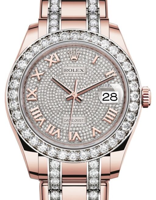 Rolex Pearlmaster 39 39 mm 86285DPRDP Rose Gold/Diamonds Diamond Pave