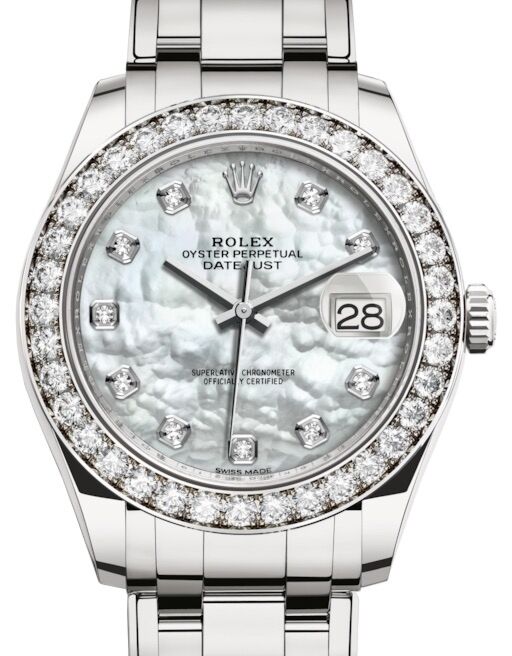 Rolex Pearlmaster 39 39 mm 86289WMDP White Gold/Diamonds White Mother of Pearl