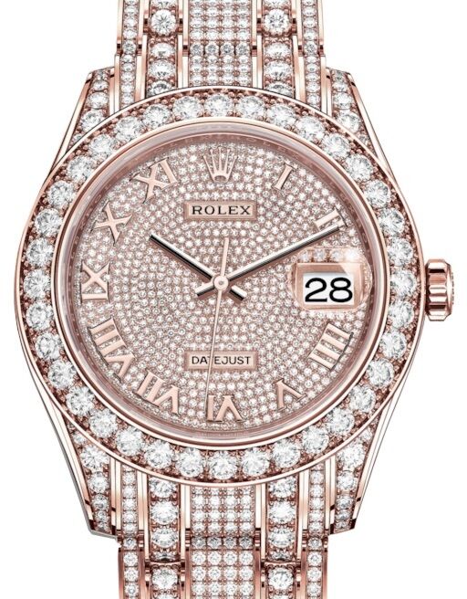 Rolex Pearlmaster 39 39 mm 86405RBRDPRDP Rose Gold/Diamonds Diamond Pave