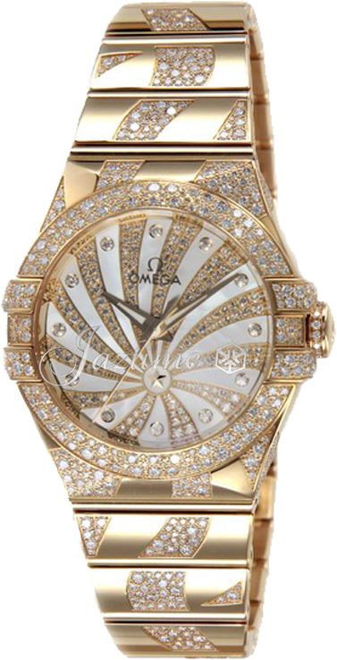 OMEGA 123.55.31.20.55.008 CONSTELLATION CO-AXIAL 31mm RED GOLD BRAND NEW