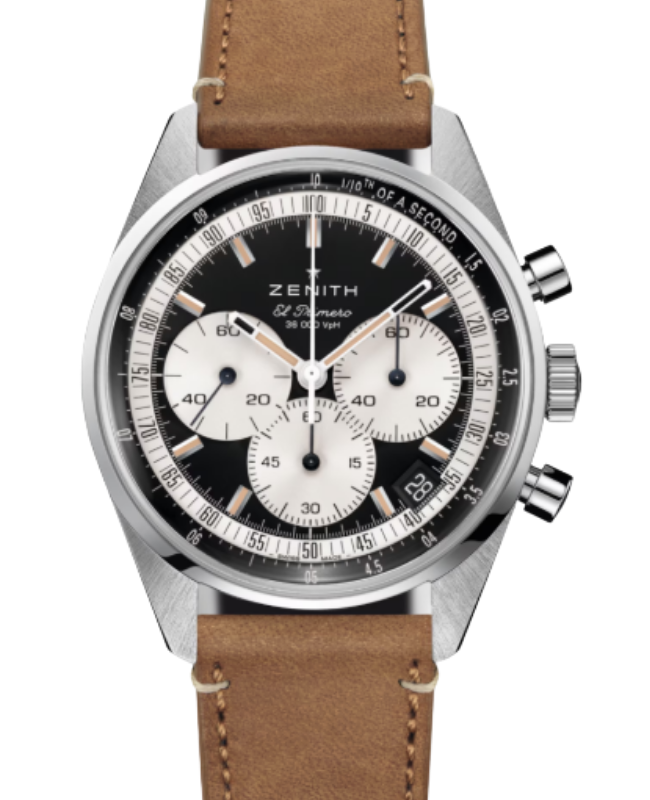 Zenith Chronomaster Original A386 Steel 38mm Black Dial 03.3200.3600/21.C903 - BRAND NEW