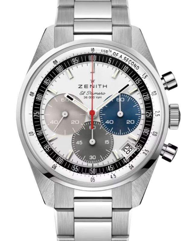 Zenith Chronomaster Original El Primero Steel 38mm White Matte Dial 03.3200.3600/69.M3200 - BRAND NEW