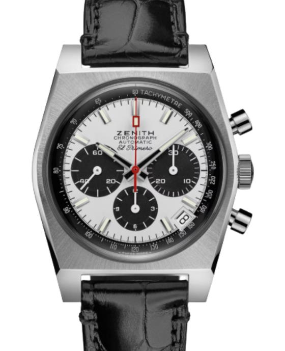Zenith Chronomaster Revival El Primero A384 Steel 37mm White Dial 03.A384.400/21.C815 - BRAND NEW