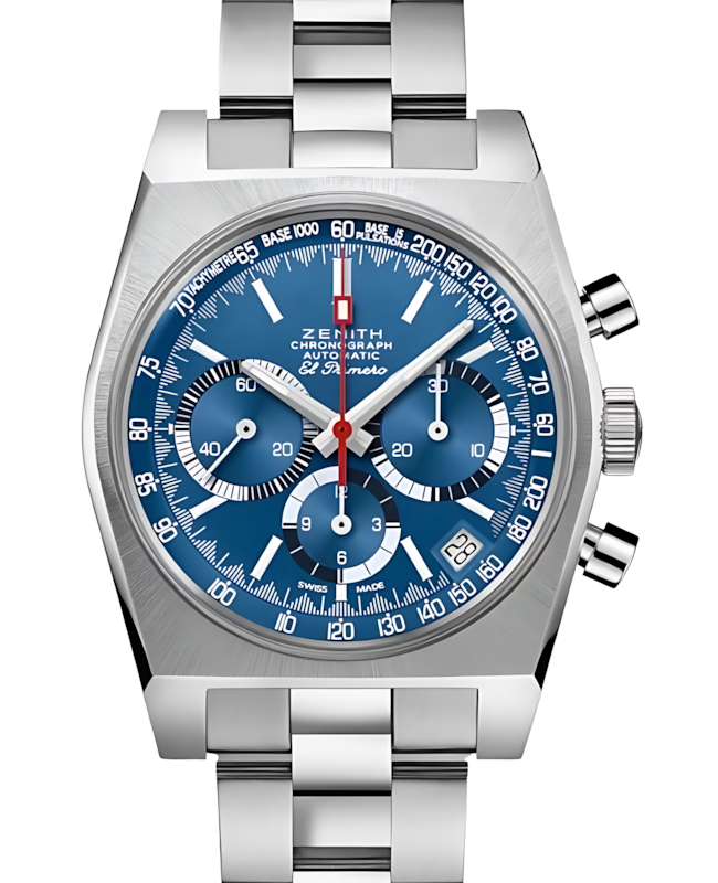 Zenith Chronomaster Revival Airweight Cover Girl Titanium 37mm Blue Dial 95.A3818.400/51.M3818 - BRAND NEW