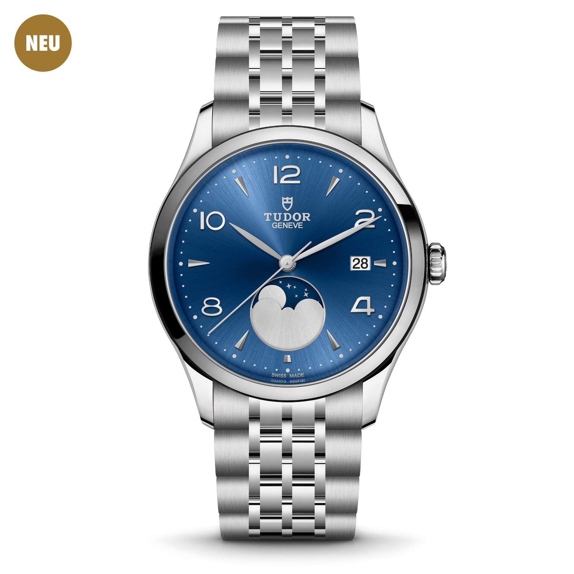 Tudor 1926 Luna 39mm Steel Blue Dial M91560-0002