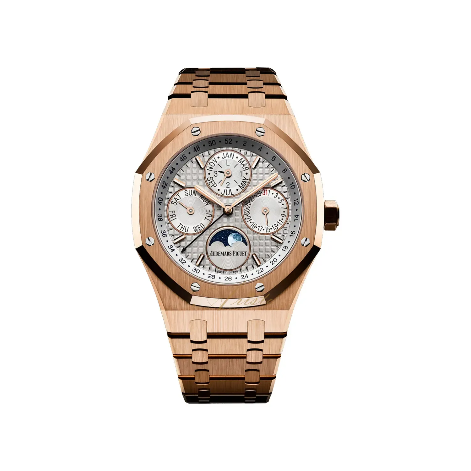 Audemars Piguet Royal Oak 41 mm 26574OR.OO.1220OR.01-1 Rose Gold White