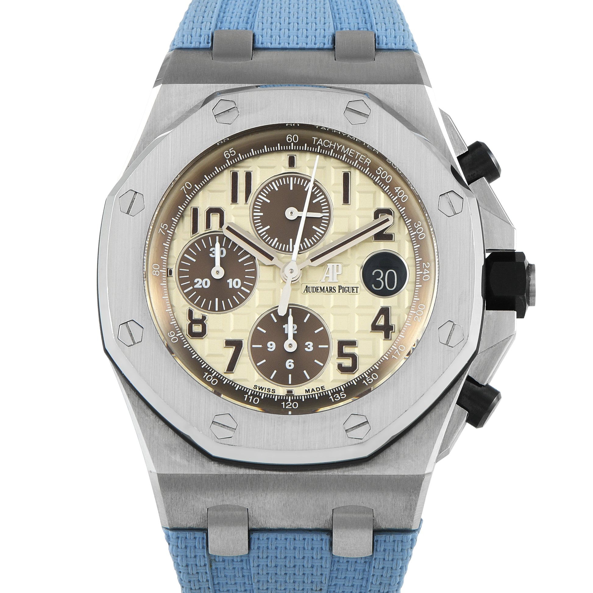 Audemars Piguet Offshore Selfwinding Chronograph 42 mm 26470ST.OO.A801CR.01-1 Steel Ivory / Cream